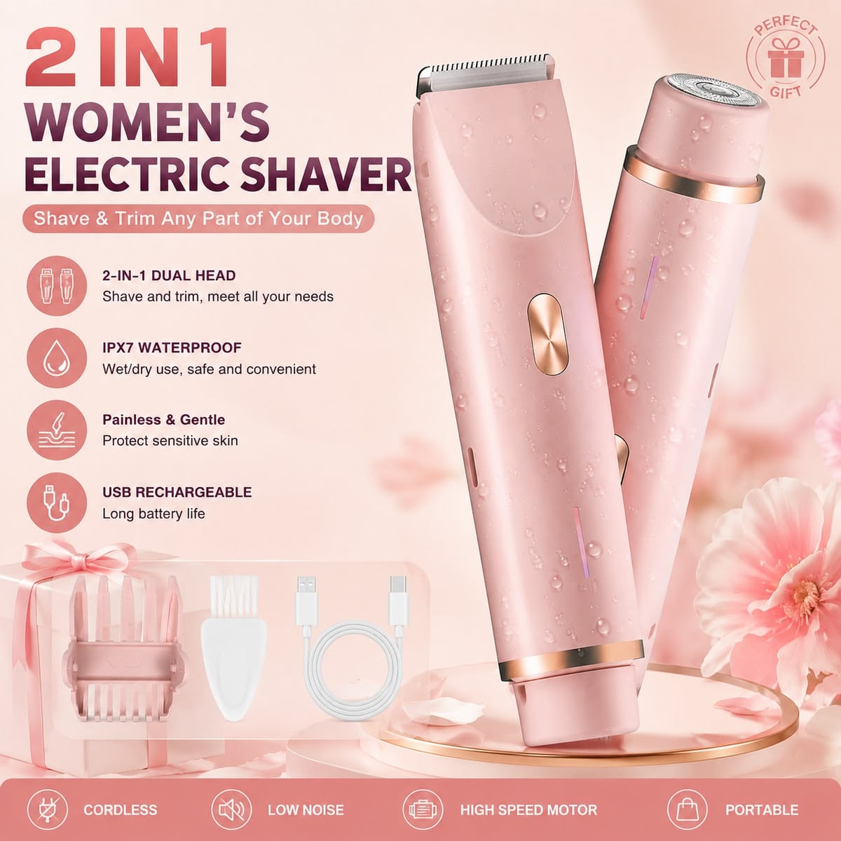 Silky Splash Vamaro Shaver