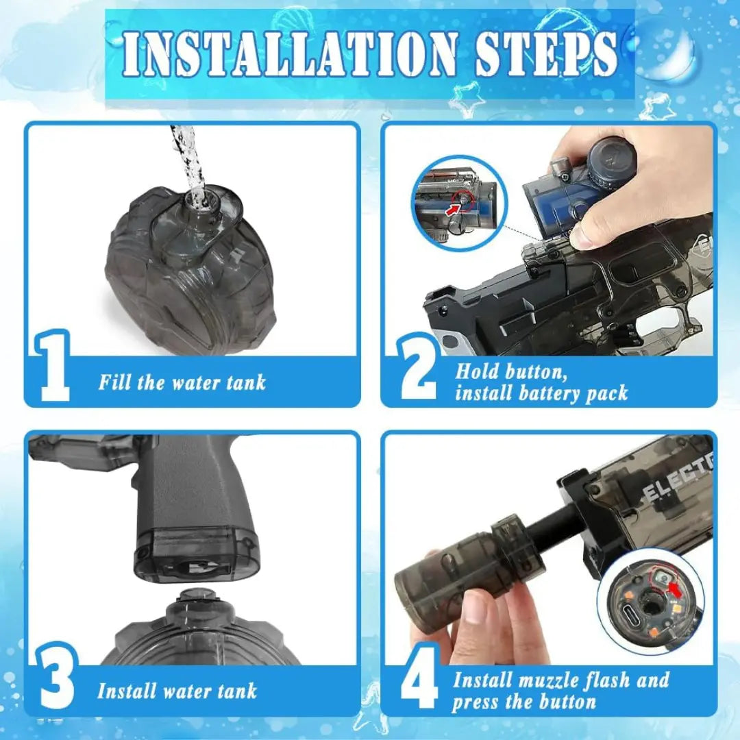Aquajet Electric Water Gun